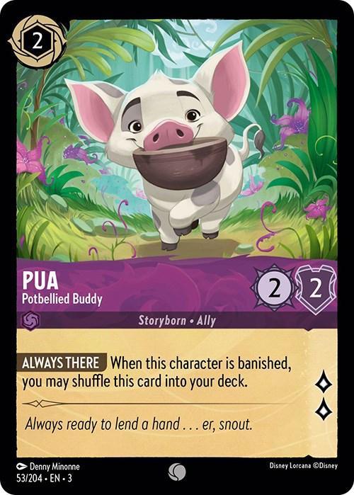 Pua - Potbellied Buddy (53/204) [Into the Inklands] - Trading Card World