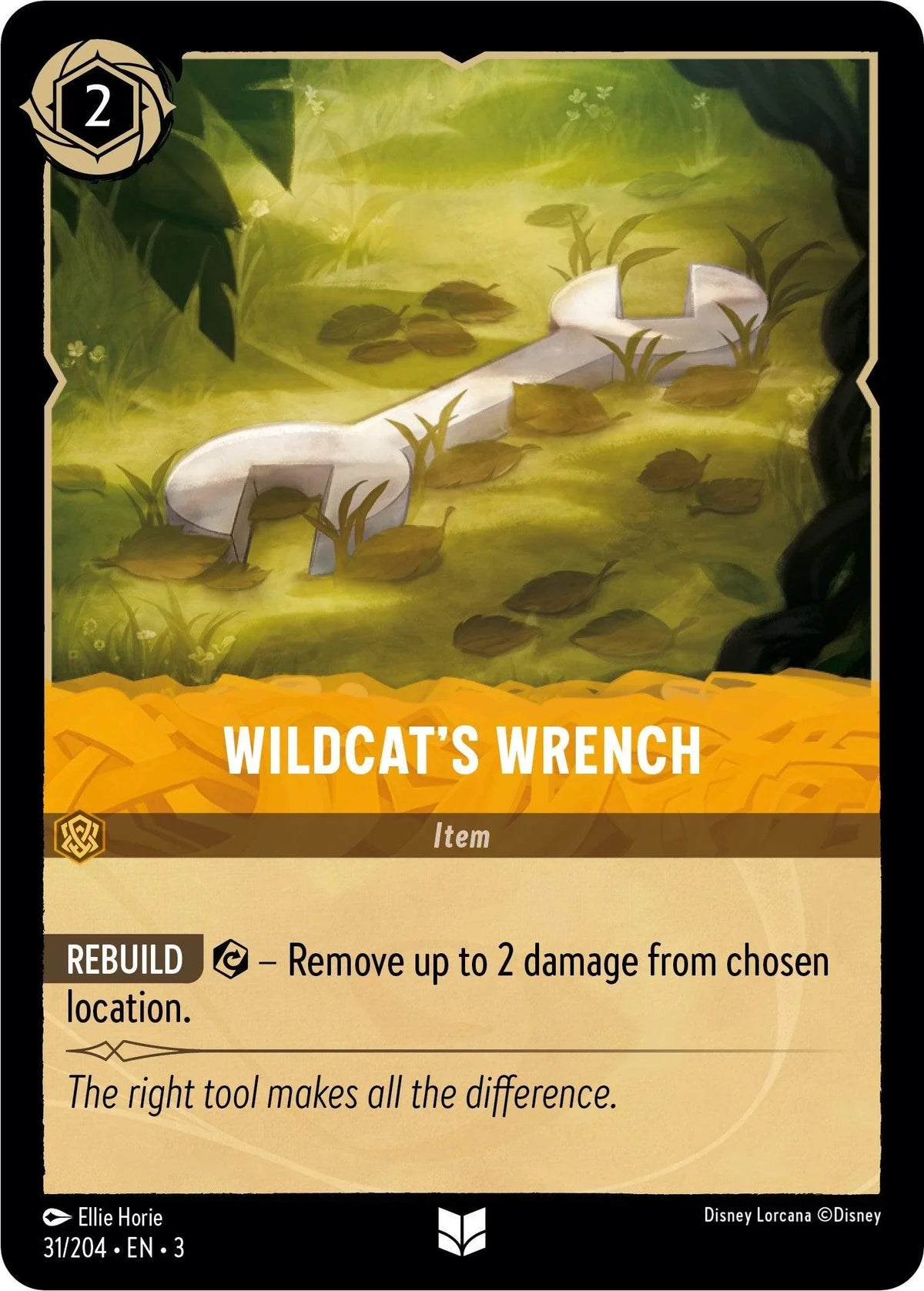  Wildcat's Wrench (31/204) [Into the Inklands] - Trading Card World