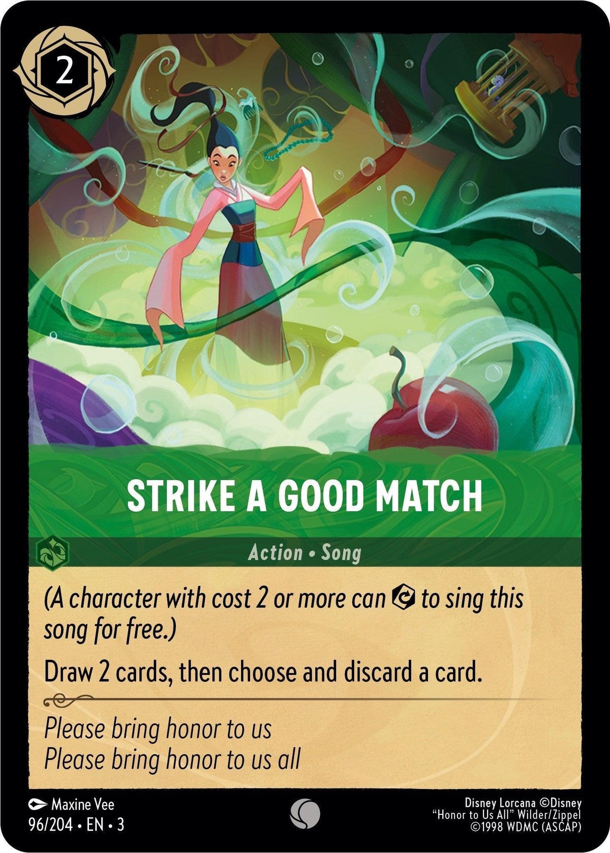  Strike a Good Match (96/204) [Into the Inklands] - Trading Card World