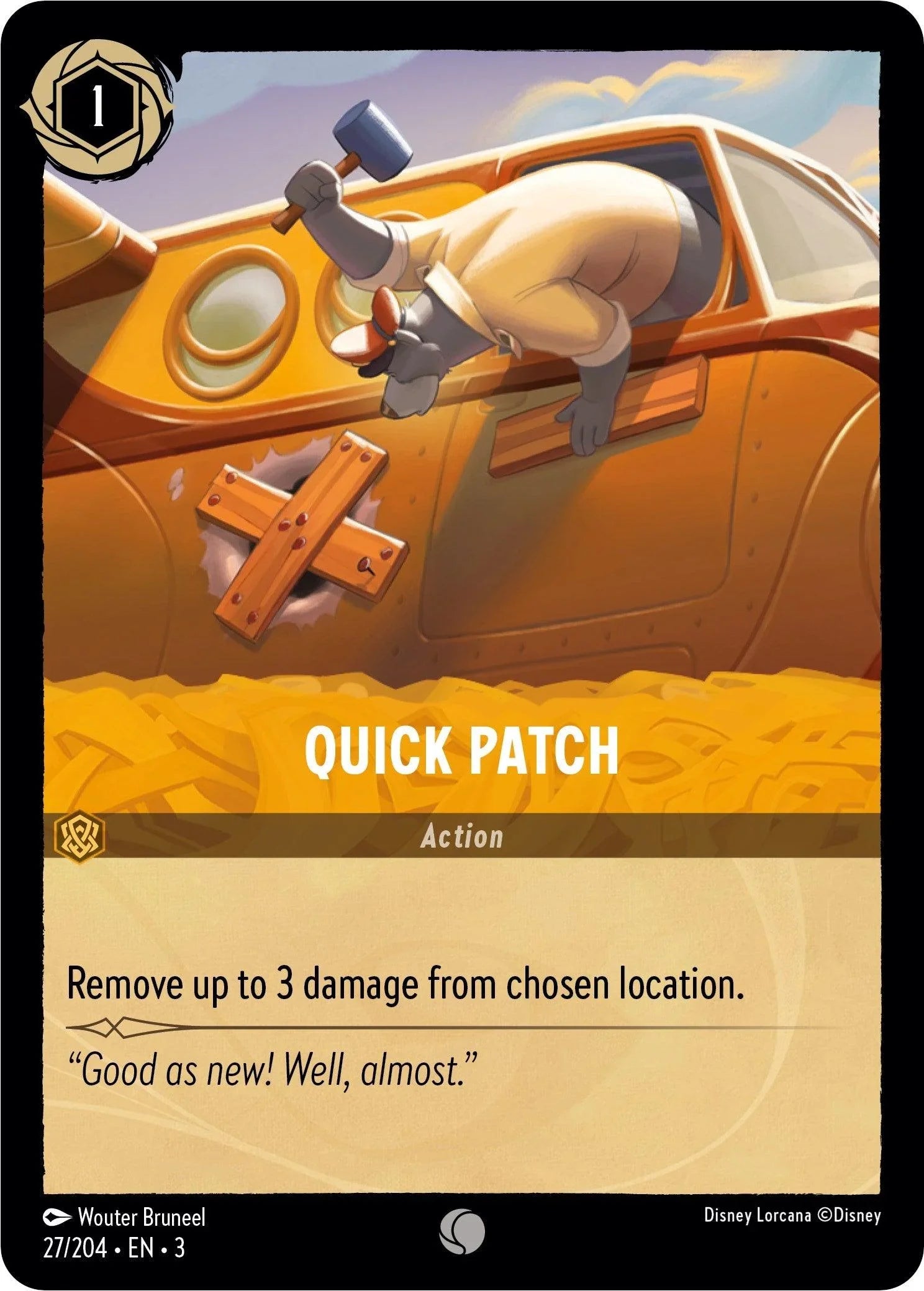  Quick Patch (27/204) [Into the Inklands] - Trading Card World