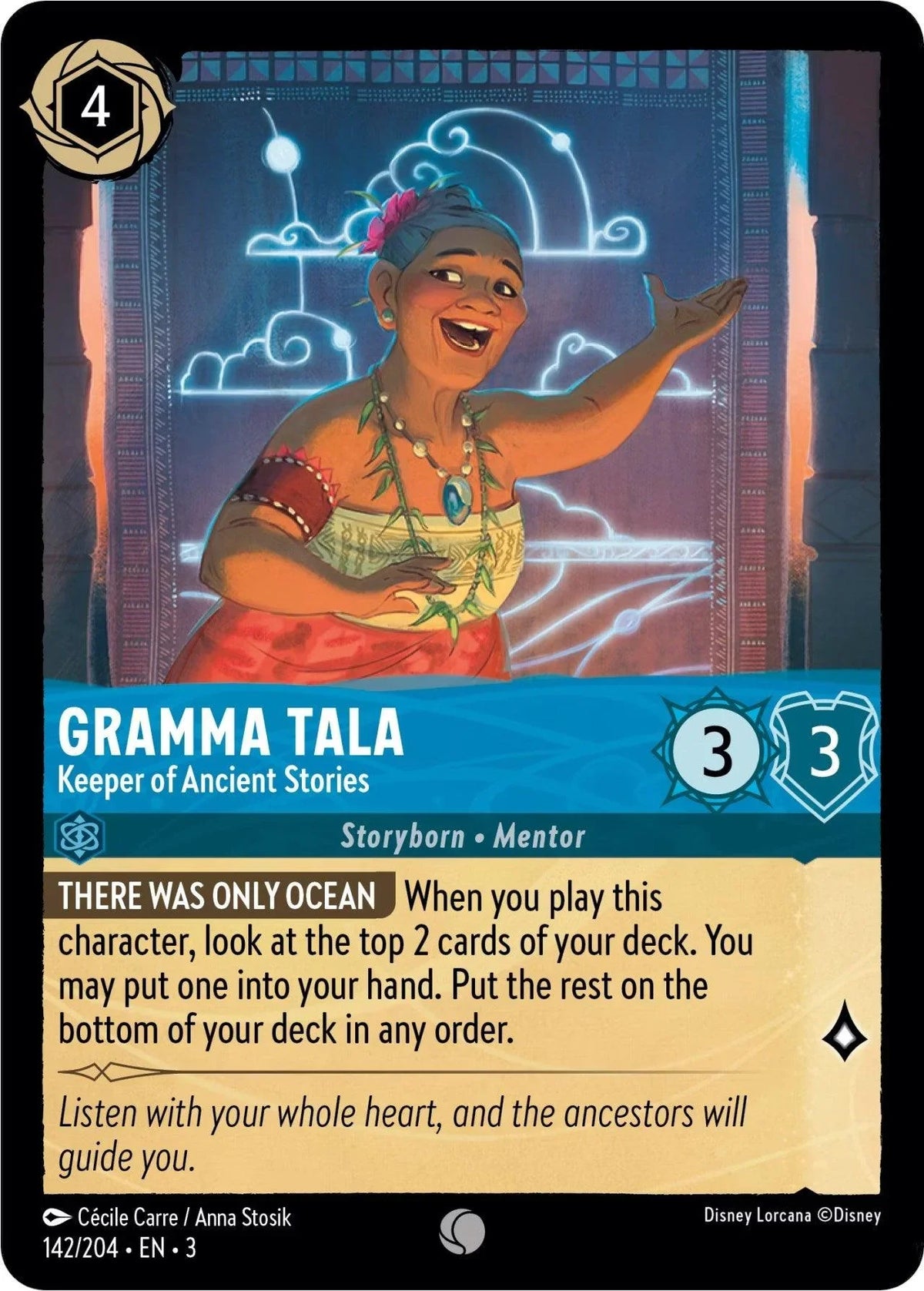  Gramma Tala - Keeper of Ancient Stories (142/204) [Into the Inklands] - Trading Card World