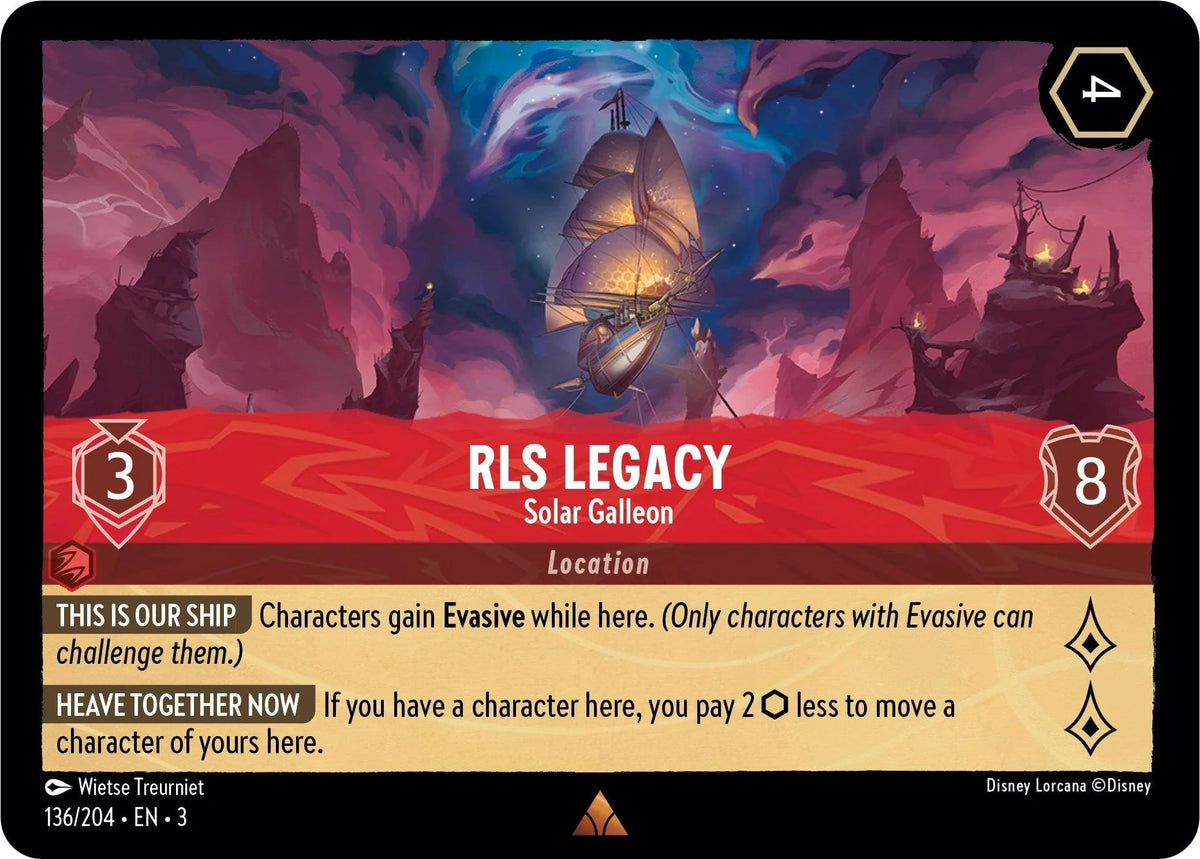  RLS Legacy - Solar Galleon (136/204) [Into the Inklands] - Trading Card World