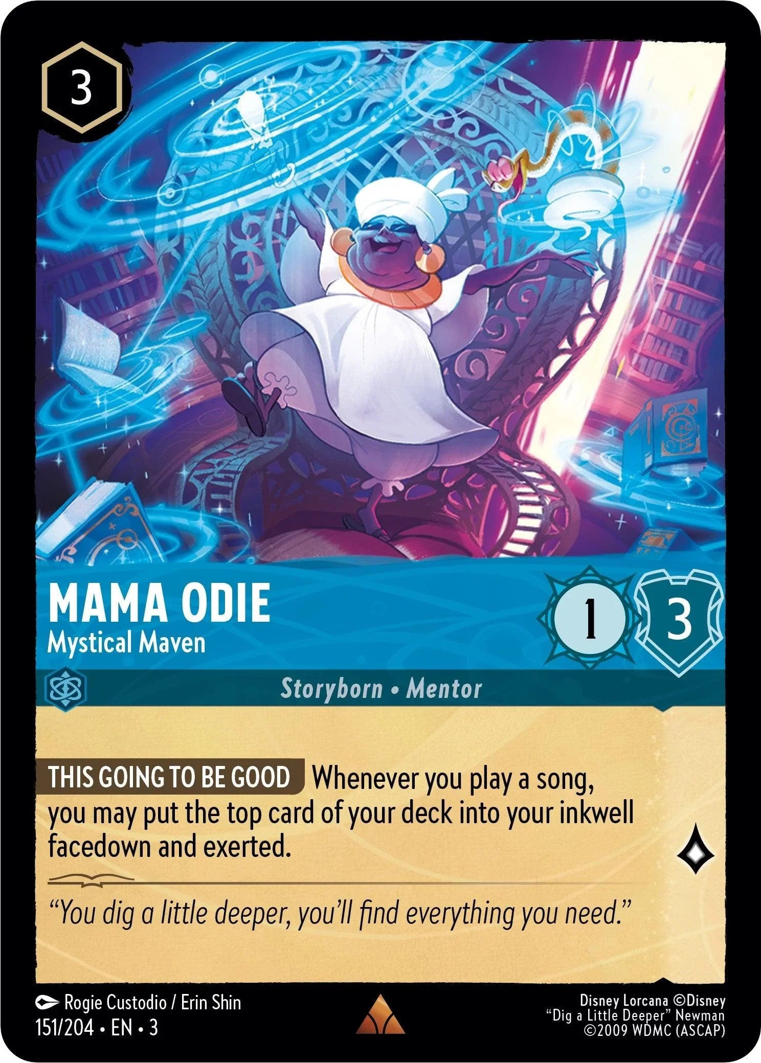  Mama Odie - Mystical Maven (151/204) [Into the Inklands] - Trading Card World