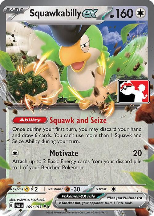 Prize Pack Series Four Squawkabilly ex (169/193) [Prize Pack Series Four] - Trading Card World