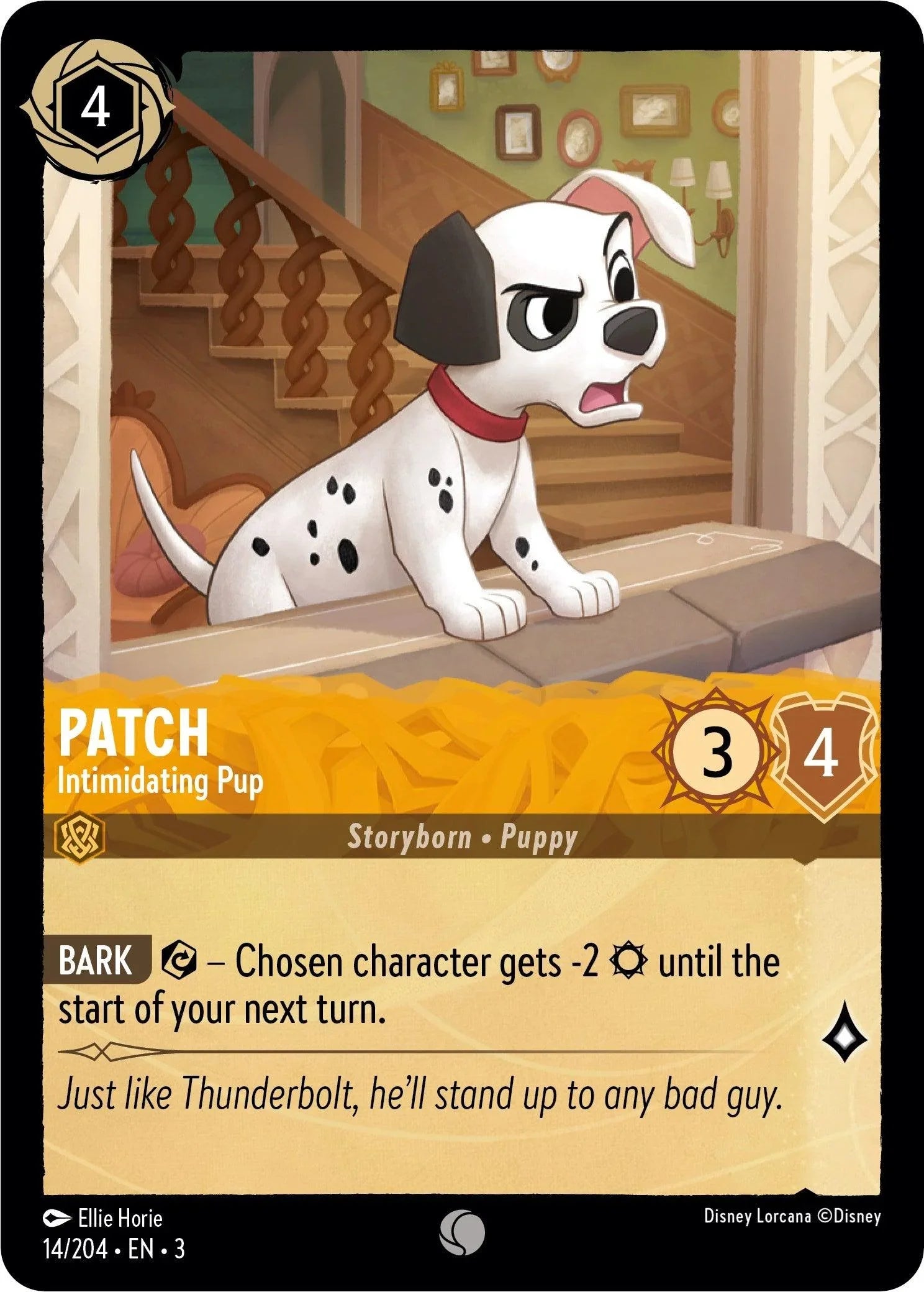  Patch - Intimidating Pup (14/204) [Into the Inklands] - Trading Card World
