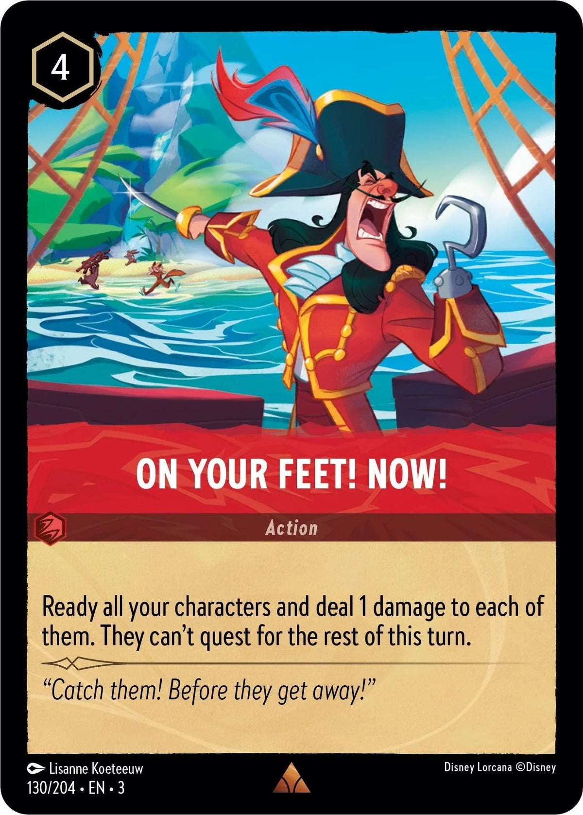  On Your Feet! Now! (130//204) [Into the Inklands] - Trading Card World