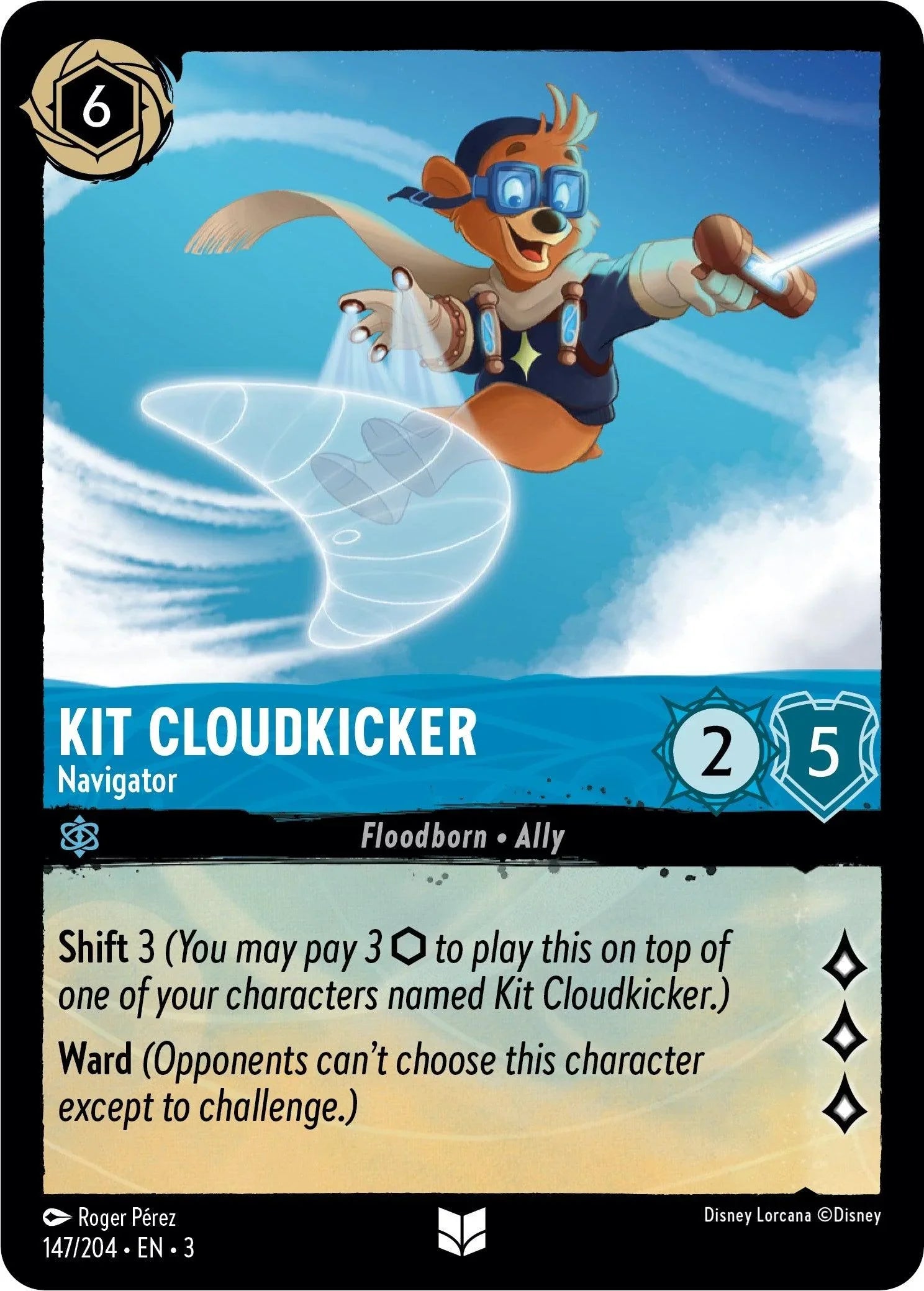  Kit Cloudkicker - Navigator (147//204) [Into the Inklands] - Trading Card World