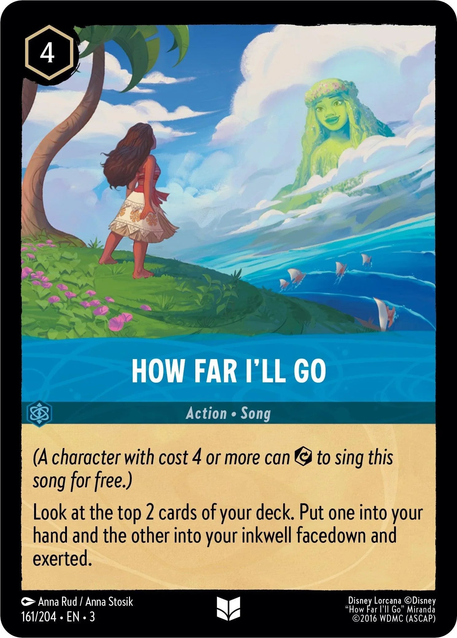  How Far I'll Go (161/204) [Into the Inklands] - Trading Card World