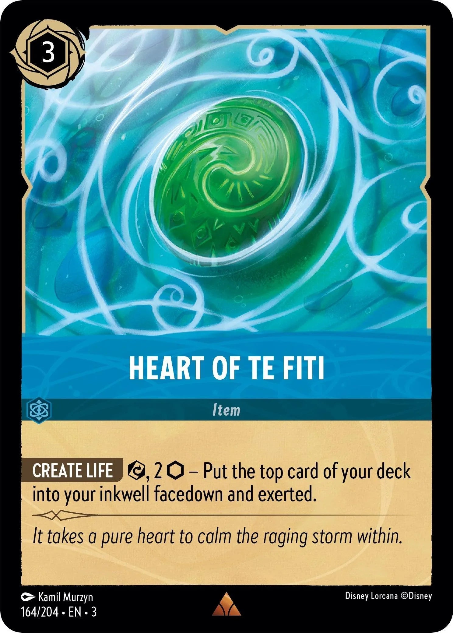  Heart of Te Fiti (164//204) [Into the Inklands] - Trading Card World