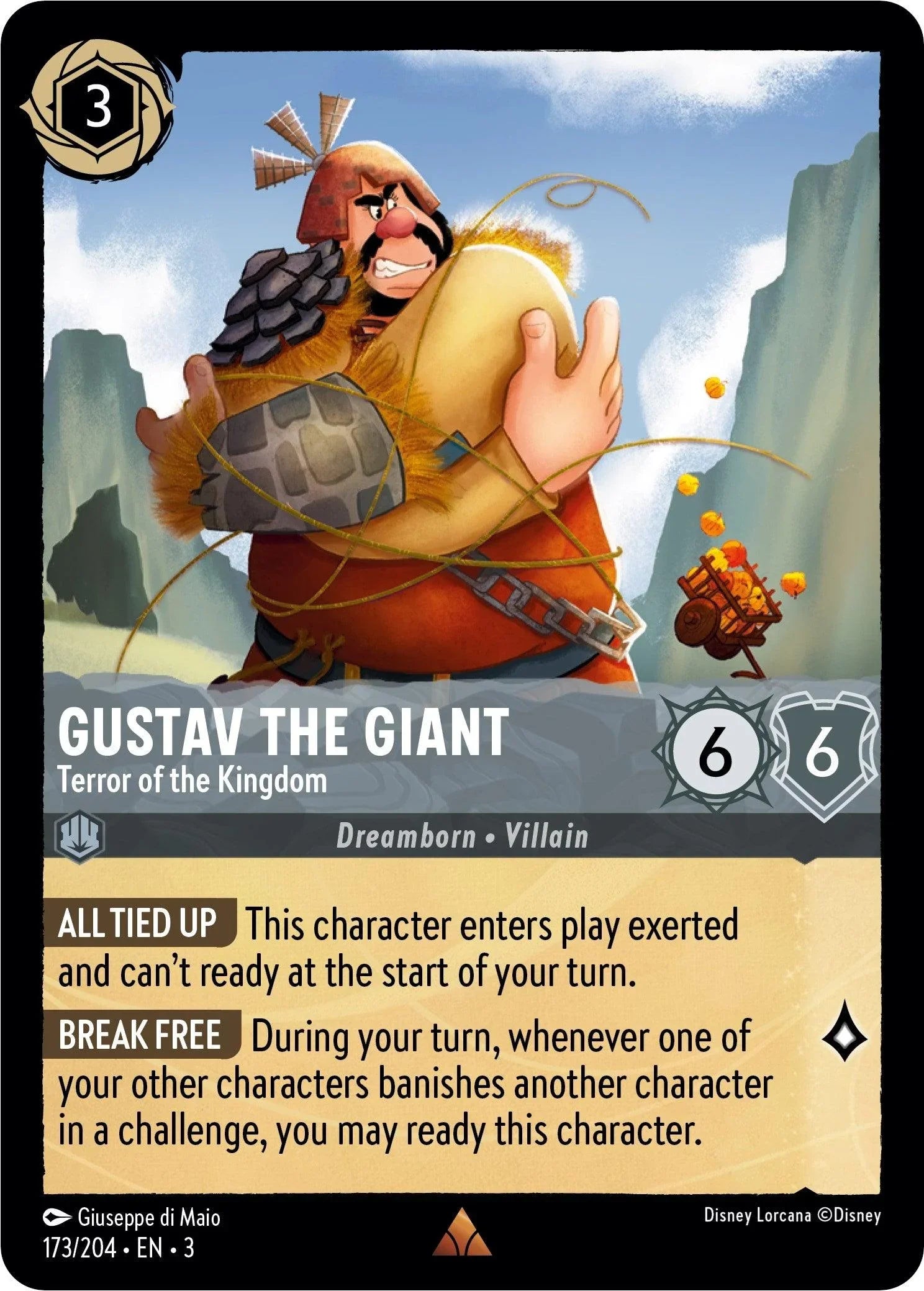  Gustav the Giant - Terror of the Kingdom (173/204) [Into the Inklands] - Trading Card World