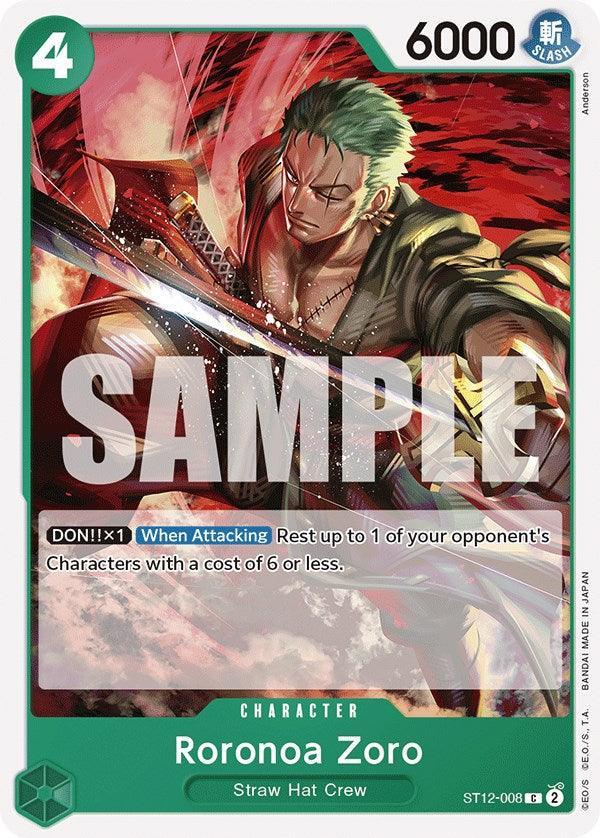 Character, Common, Starter Deck: Zoro and Sanji, Starter Decks, Straw Hat Crew Roronoa Zoro [Starter Deck: Zoro and Sanji] - Trading Card World