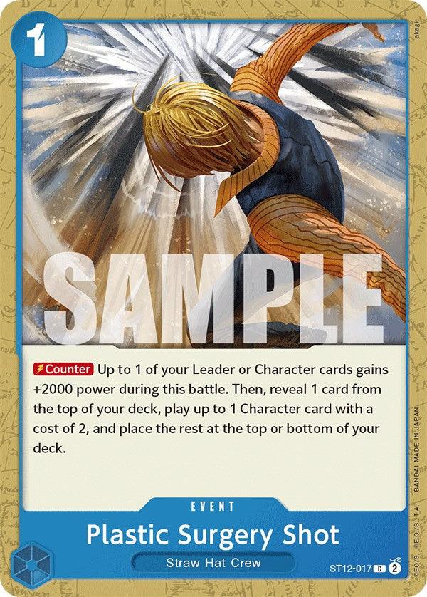 Common, Event, Starter Deck: Zoro and Sanji, Starter Decks, Straw Hat Crew Plastic Surgery Shot [Starter Deck: Zoro and Sanji] - Trading Card World