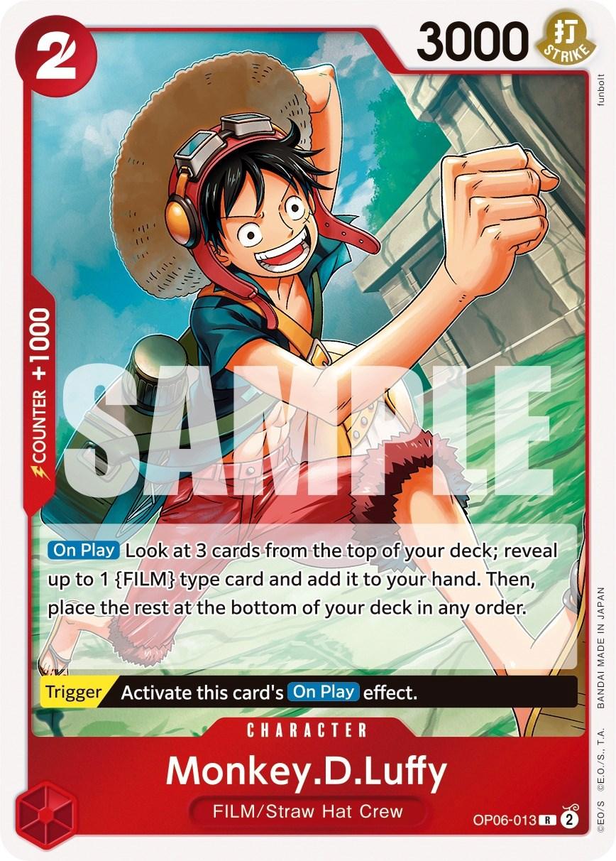 Character, FILM, Rare, Straw Hat Crew, Wings of the Captain Monkey.D.Luffy [Wings of the Captain] - Trading Card World