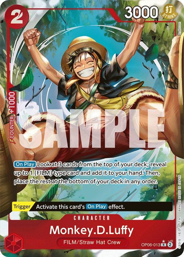 Character, FILM, Rare, Straw Hat Crew, Wings of the Captain Monkey.D.Luffy (Alternate Art) [Wings of the Captain] - Trading Card World