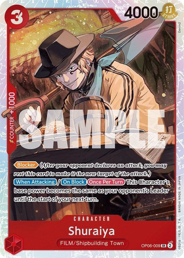 Character, FILM, Shipbuilding Town, Super Rare, Wings of the Captain Shuraiya [Wings of the Captain] - Trading Card World