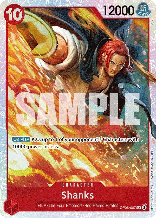 Character, FILM, Red-Haired Pirates, Super Rare, The Four Emperors, Wings of the Captain Shanks [Wings of the Captain] - Trading Card World