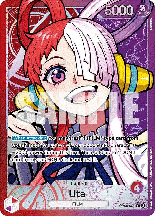FILM, Leader, Wings of the Captain Uta (Alternate Art) [Wings of the Captain] - Trading Card World