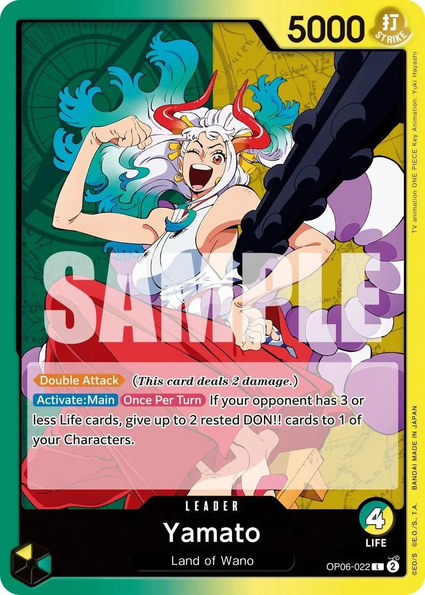 Land of Wano, Leader, Wings of the Captain Yamato [Wings of the Captain] - Trading Card World