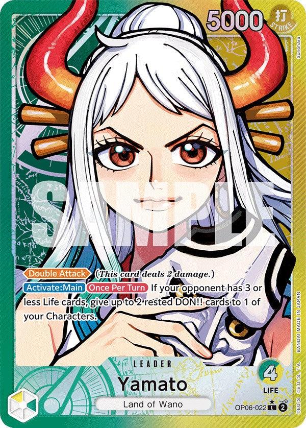 Land of Wano, Leader, Wings of the Captain Yamato (Alternate Art) [Wings of the Captain] - Trading Card World