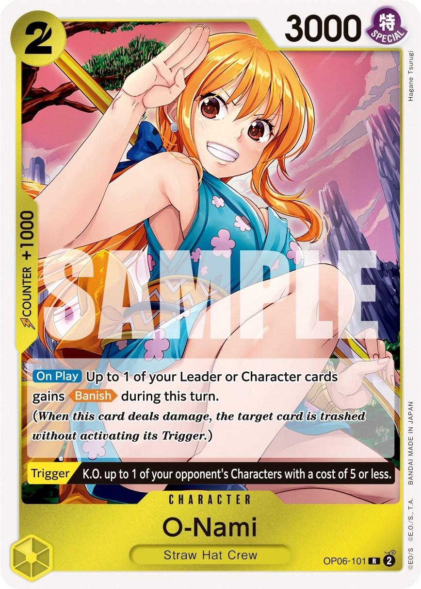 Character, Rare, Straw Hat Crew, Wings of the Captain O-Nami [Wings of the Captain] - Trading Card World