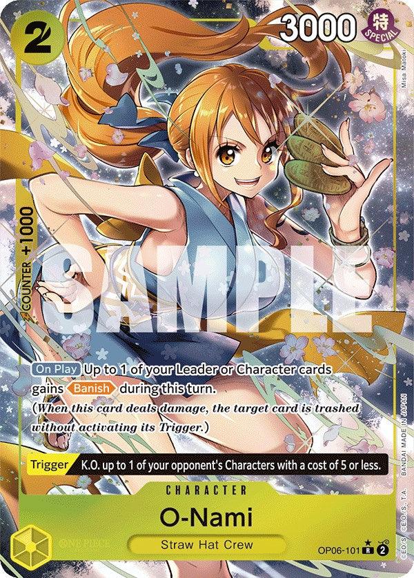 Character, Rare, Straw Hat Crew, Wings of the Captain O-Nami (Alternate Art) [Wings of the Captain] - Trading Card World