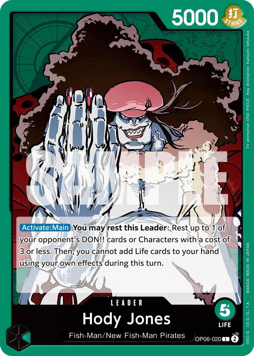 Fish-Man, Leader, New Fish-Man Pirates, Wings of the Captain Hody Jones [Wings of the Captain] - Trading Card World