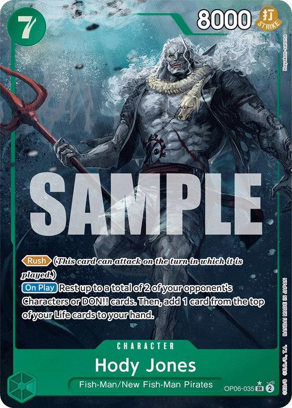 Character, Fish-Man, New Fish-Man Pirates, Super Rare, Wings of the Captain Hody Jones (Alternate Art) [Wings of the Captain] - Trading Card World