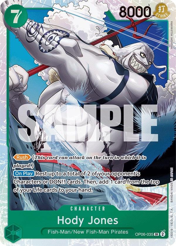 Character, Fish-Man, New Fish-Man Pirates, Super Rare, Wings of the Captain Hody Jones [Wings of the Captain] - Trading Card World