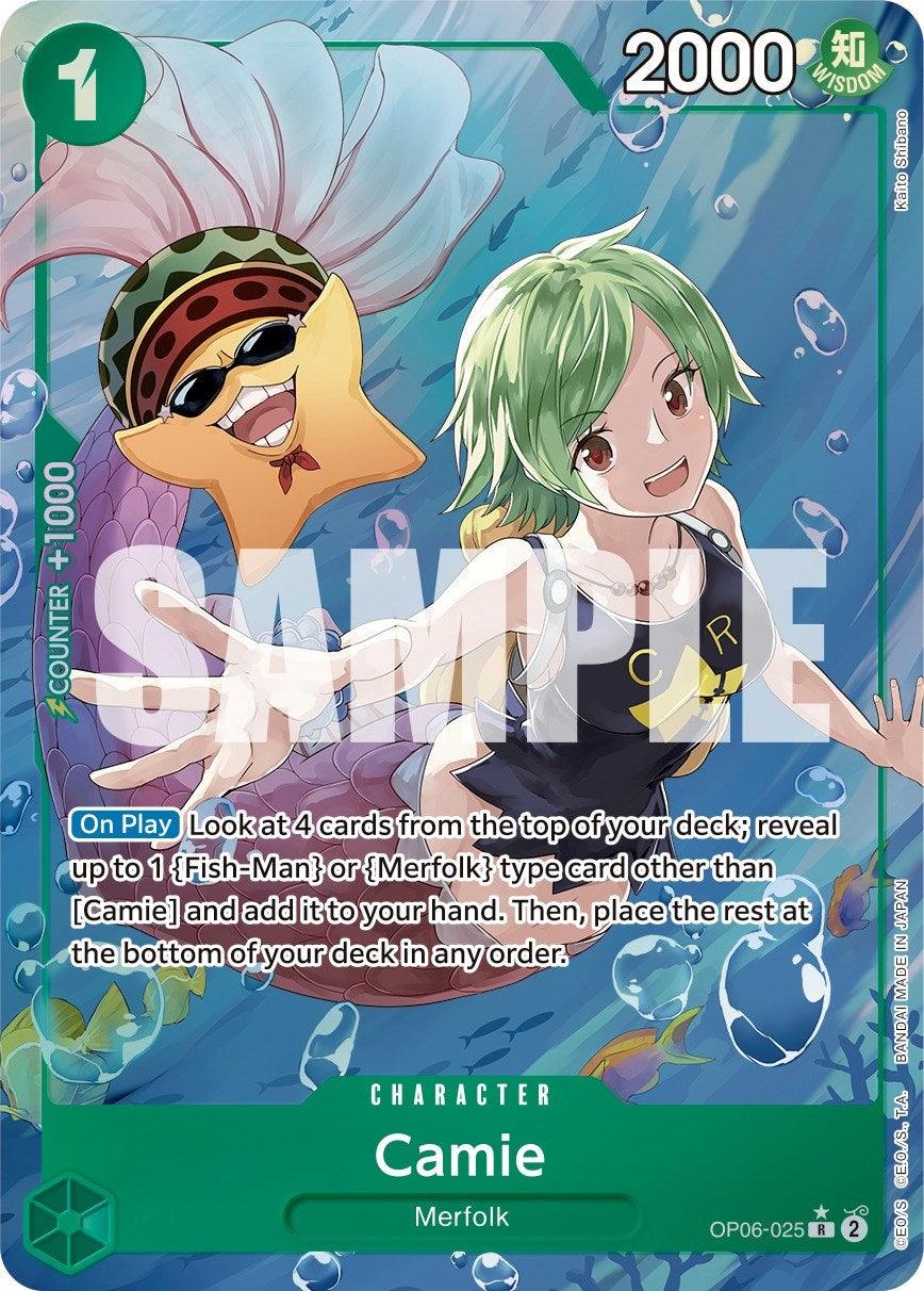 Character, Merfolk, Rare, Wings of the Captain Camie (Alternate Art) [Wings of the Captain] - Trading Card World
