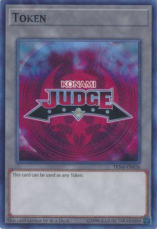 Judge Promotional Cards, Super Rare, Token, Unlimited Token [TKN4-EN036] Super Rare - Trading Card World