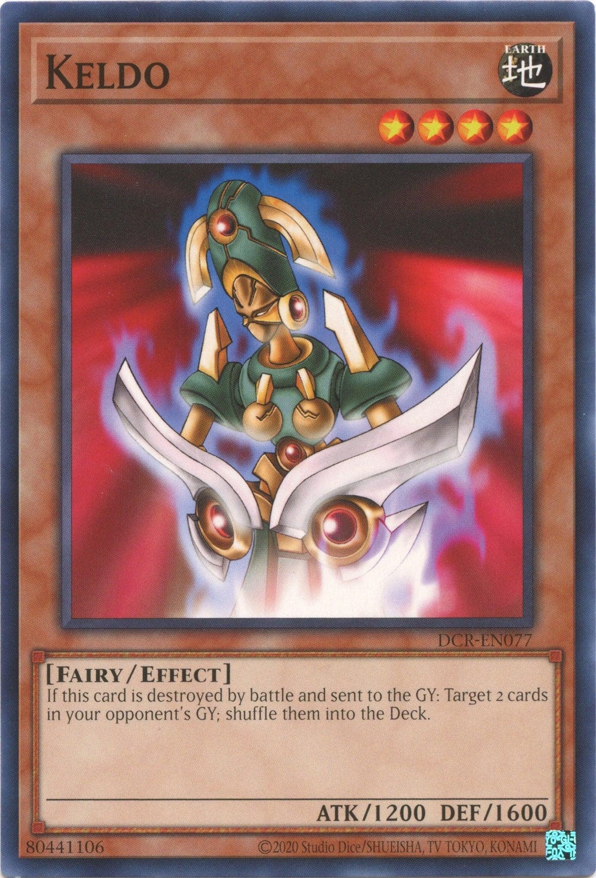 Common, Dark Crisis (25th Anniversary Edition), Earth, Effect Monster, Fairy, Unlimited Keldo (25th Anniversary) [DCR-EN077] Common - Trading Card World