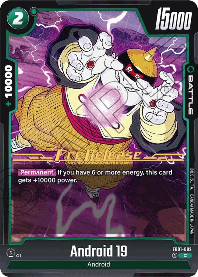  Android 19 [Awakened Pulse Pre-Release Cards] - Trading Card World