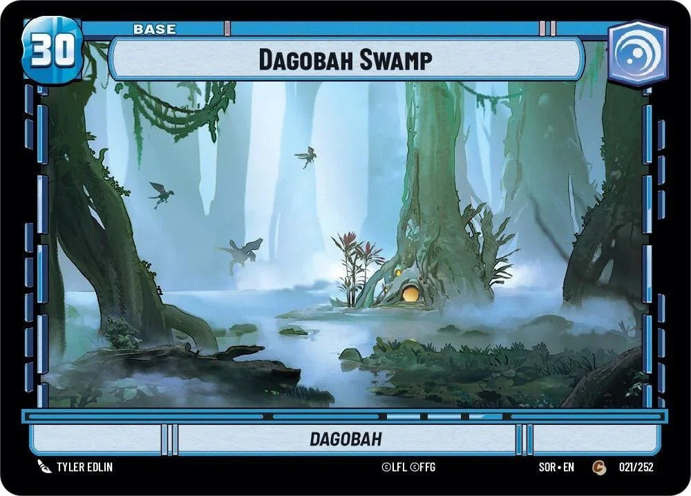  Dagobah Swamp (021/252) [Spark of Rebellion] - Trading Card World