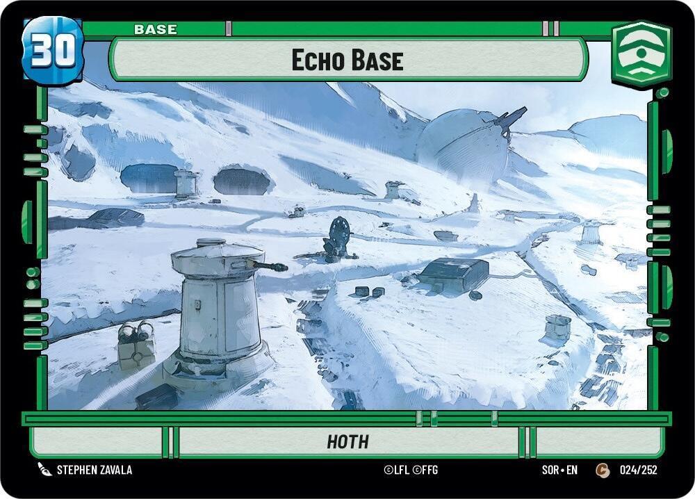  Echo Base (024/252) [Spark of Rebellion] - Trading Card World