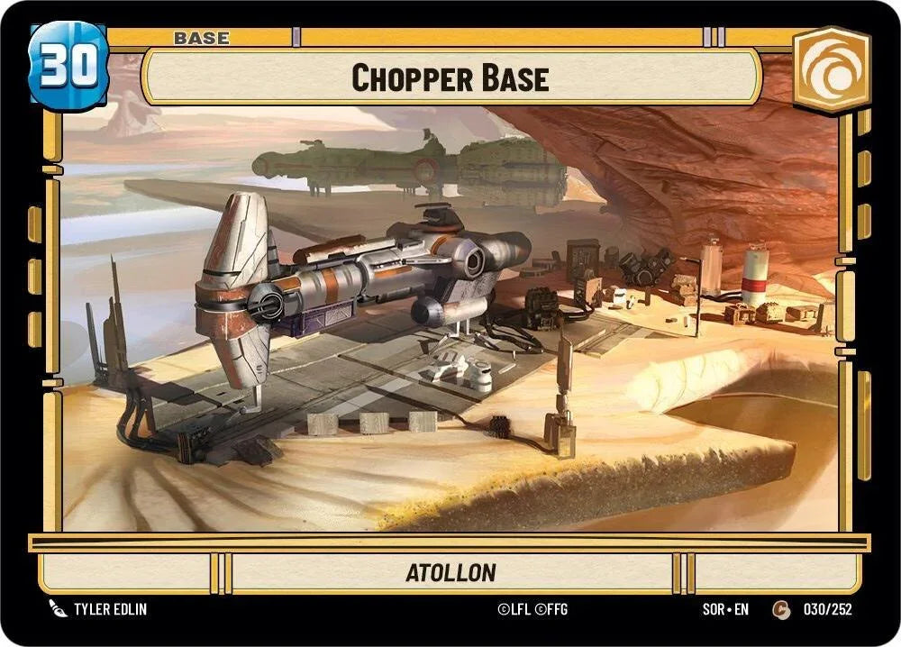  Chopper Base (030/252) [Spark of Rebellion] - Trading Card World