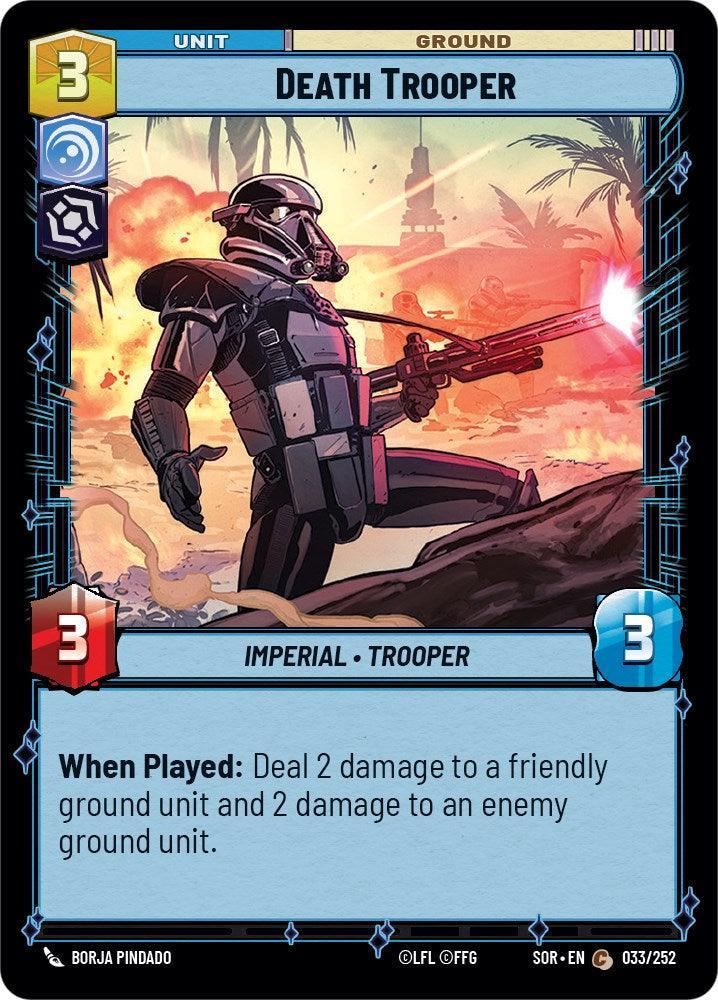  Death Trooper (033/252) [Spark of Rebellion] - Trading Card World