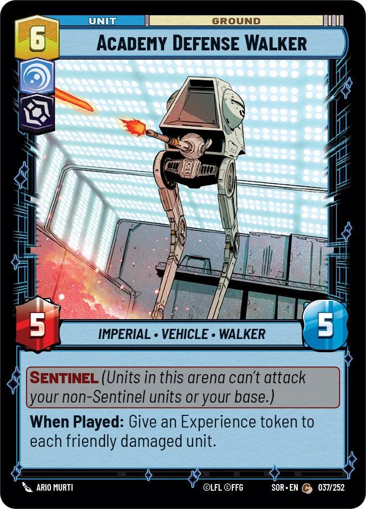  Academy Defense Walker (037/252) [Spark of Rebellion] - Trading Card World