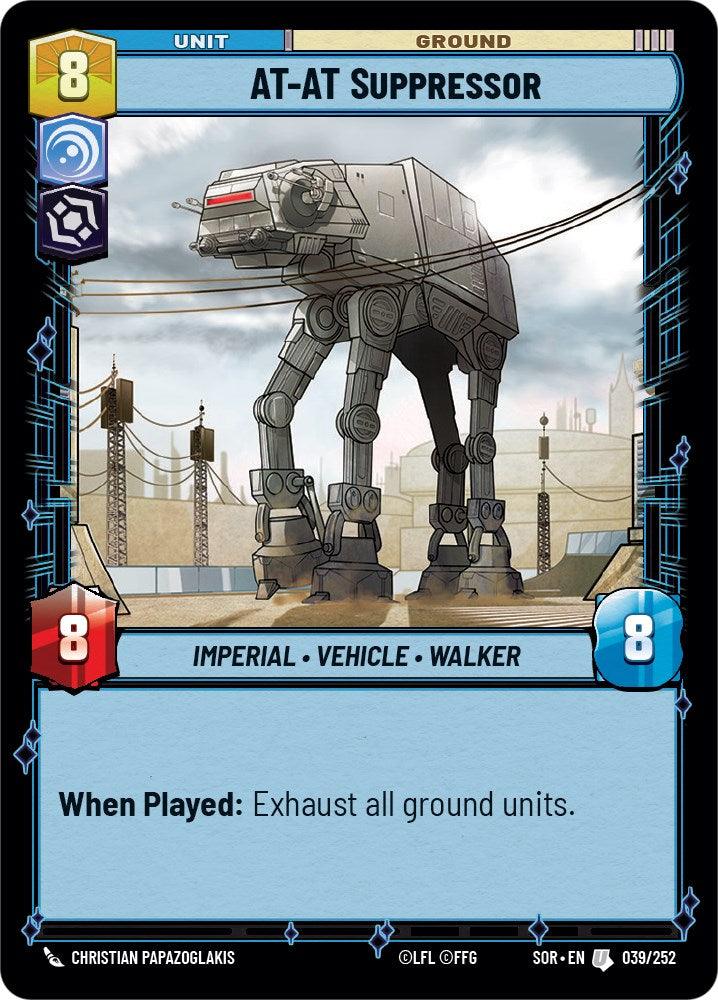  AT-AT Suppressor (039/252) [Spark of Rebellion] - Trading Card World