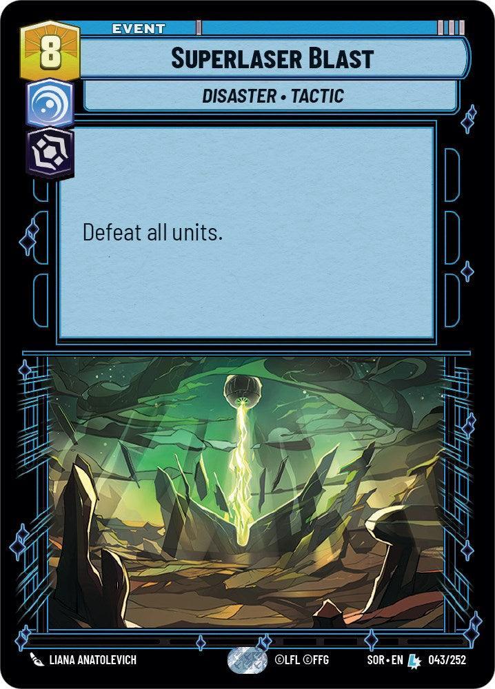  Superlaser Blast (043/252) [Spark of Rebellion] - Trading Card World