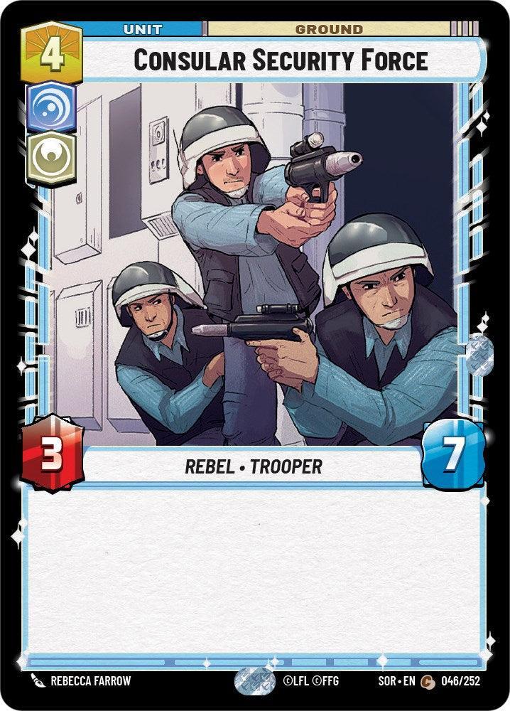  Consular Security Force (046/252) [Spark of Rebellion] - Trading Card World