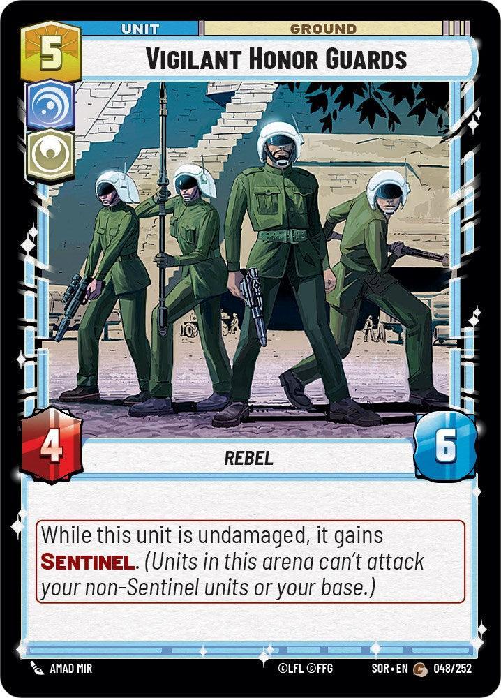  Vigilant Honor Guards (048/252) [Spark of Rebellion] - Trading Card World