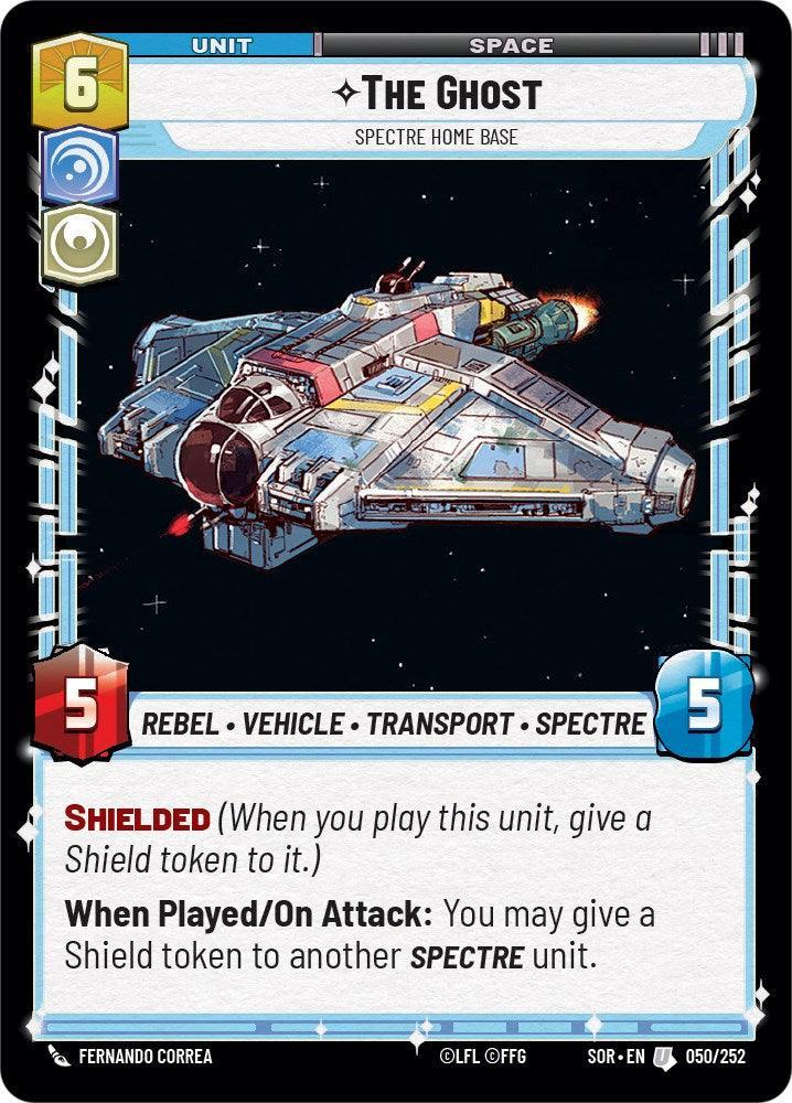  The Ghost - Spectre Home Base (050/252) [Spark of Rebellion] - Trading Card World