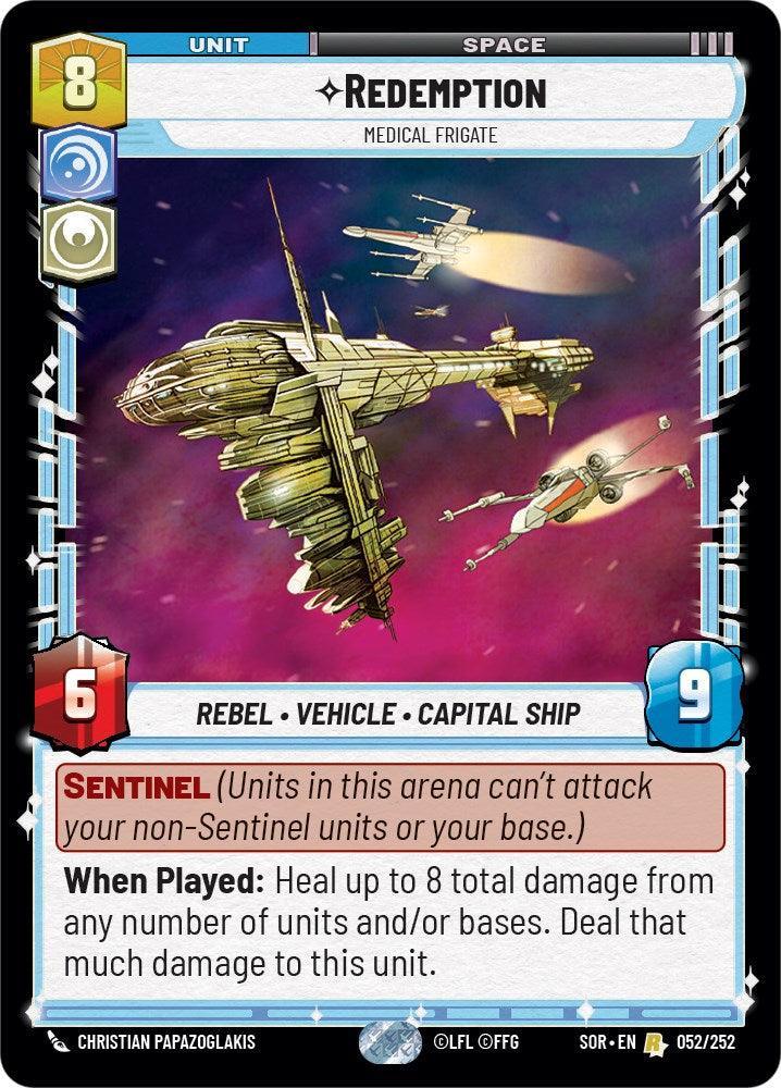  Redemption - Medical Frigate (052/252) [Spark of Rebellion] - Trading Card World