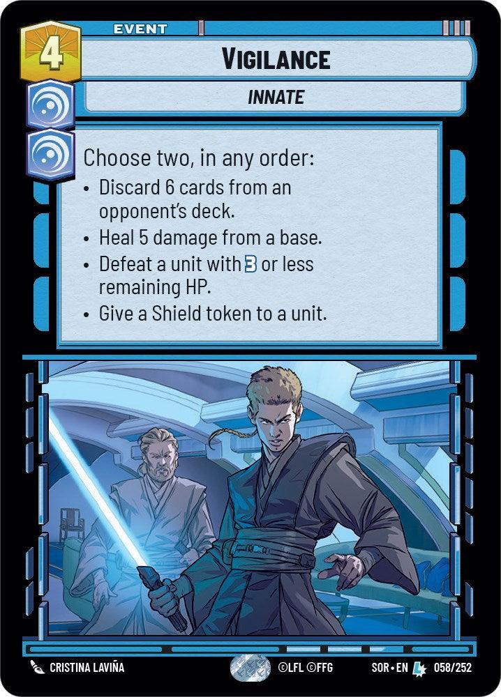  Vigilance (058/252) [Spark of Rebellion] - Trading Card World