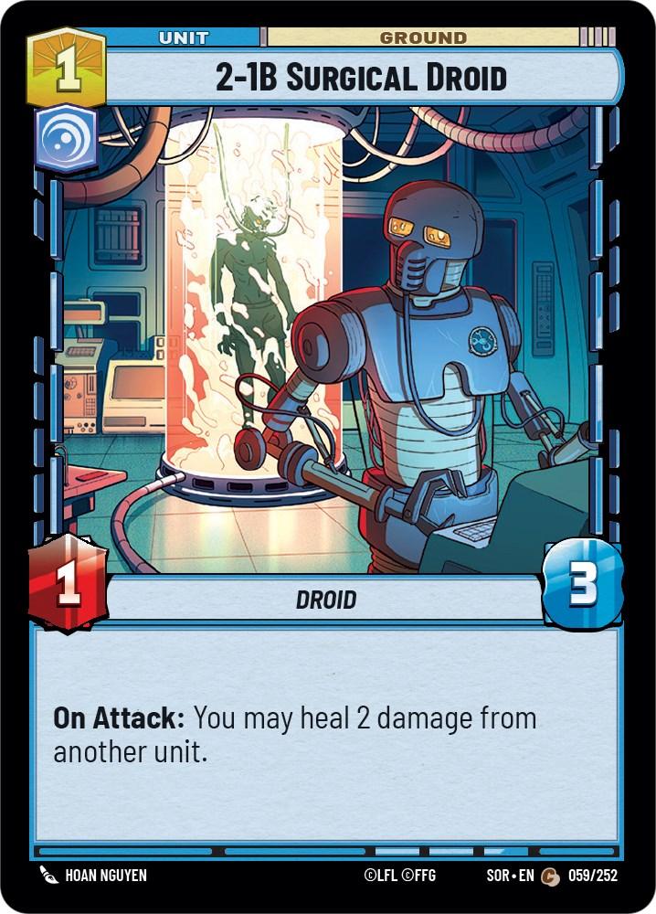  2-1B Surgical Droid (059/252) [Spark of Rebellion] - Trading Card World