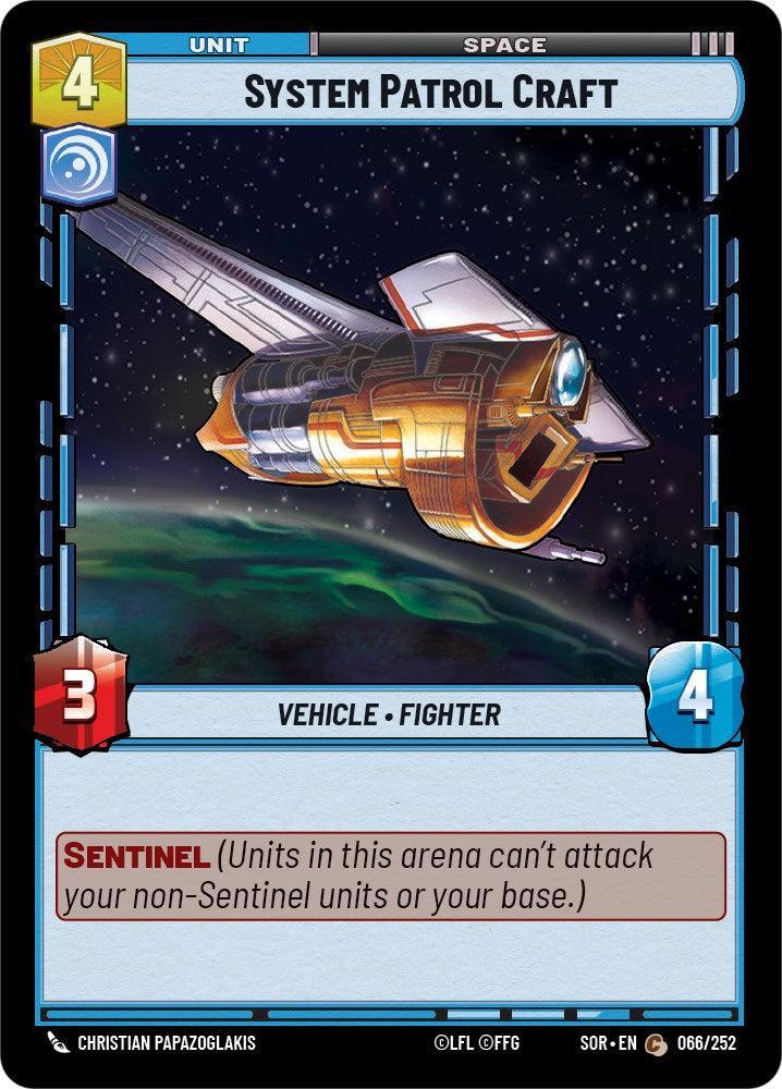  System Patrol Craft (066/252) [Spark of Rebellion] - Trading Card World