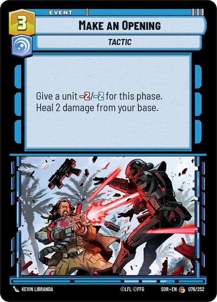  Make An Opening (076/252) [Spark of Rebellion] - Trading Card World