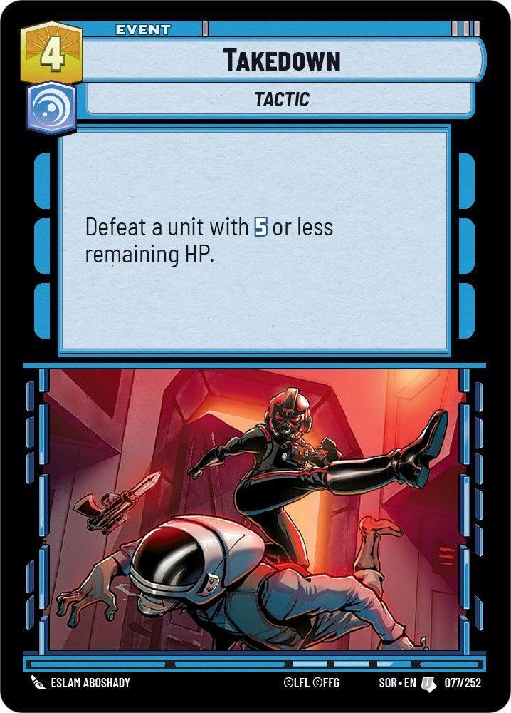  Takedown (077/252) [Spark of Rebellion] - Trading Card World