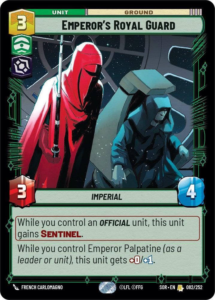  Emperor's Royal Guard (082/252) [Spark of Rebellion] - Trading Card World