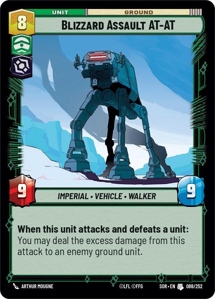  Blizzard Assault AT-AT (088/252) [Spark of Rebellion] - Trading Card World
